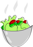 salade fraîchement cuisinée